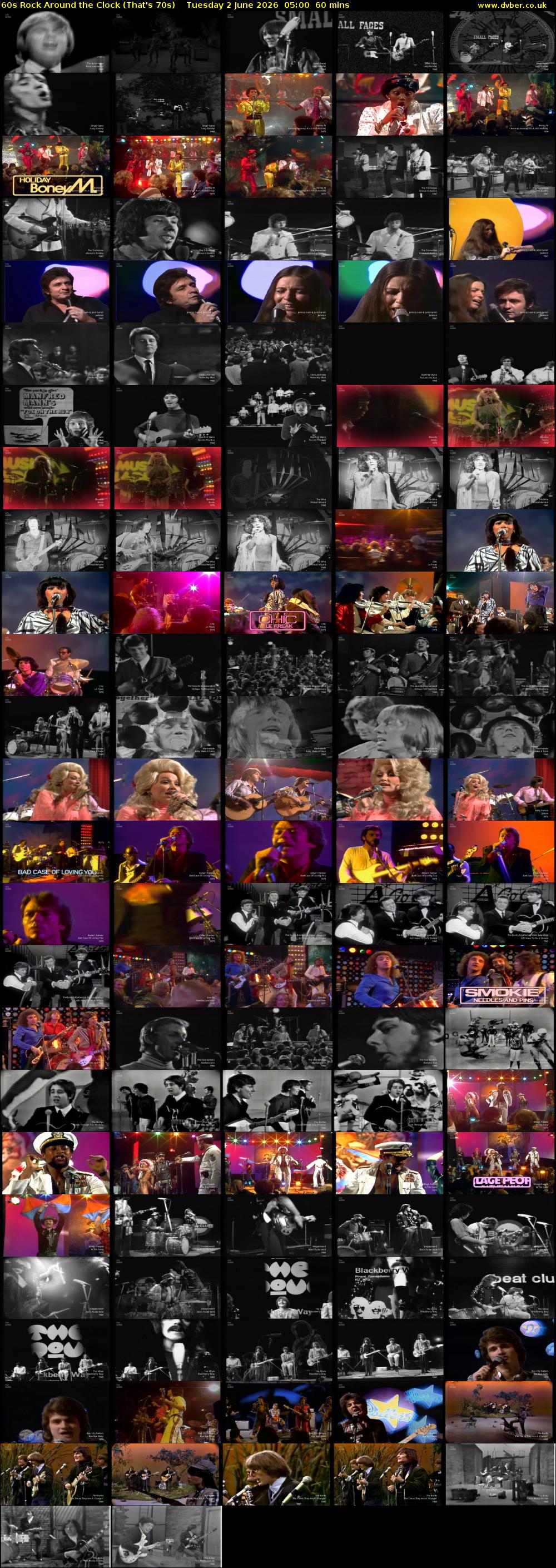 60s Rock Around the Clock (That's 70s) Tuesday 2 June 2026 05:00 - 06:00