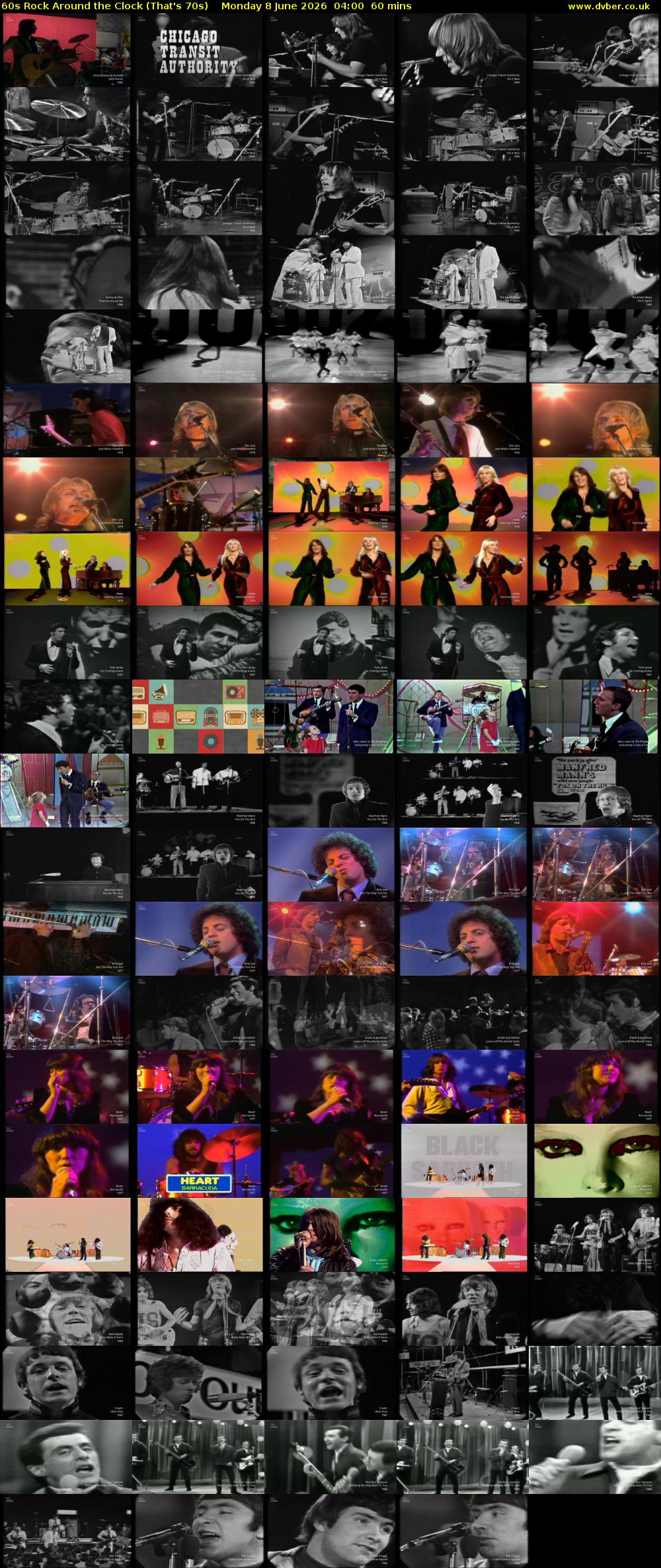 60s Rock Around the Clock (That's 70s) Monday 8 June 2026 04:00 - 05:00