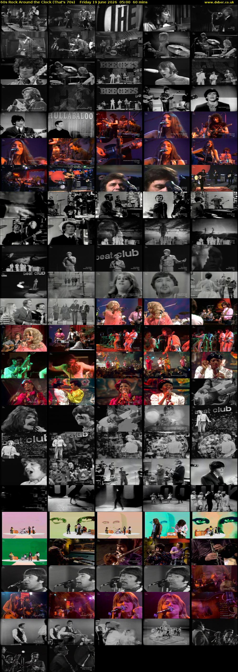 60s Rock Around the Clock (That's 70s) Friday 19 June 2026 05:00 - 06:00