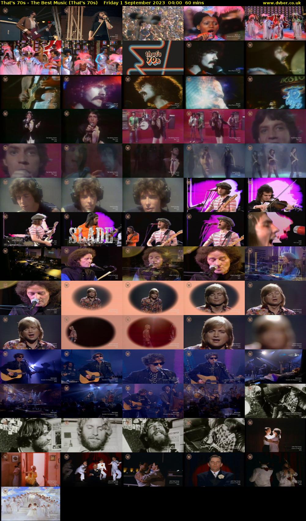 That's 70s - The Best Music (That's 70s) Friday 1 September 2023 04:00 - 05:00
