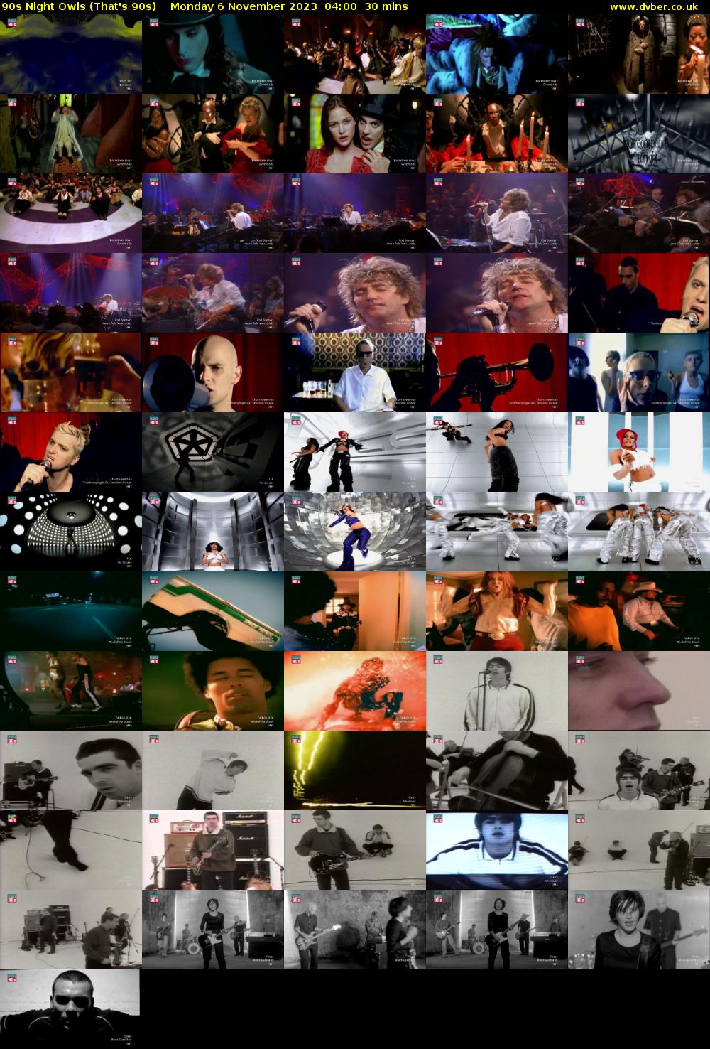 90s Night Owls (That's 90s) Monday 6 November 2023 04:00 - 04:30