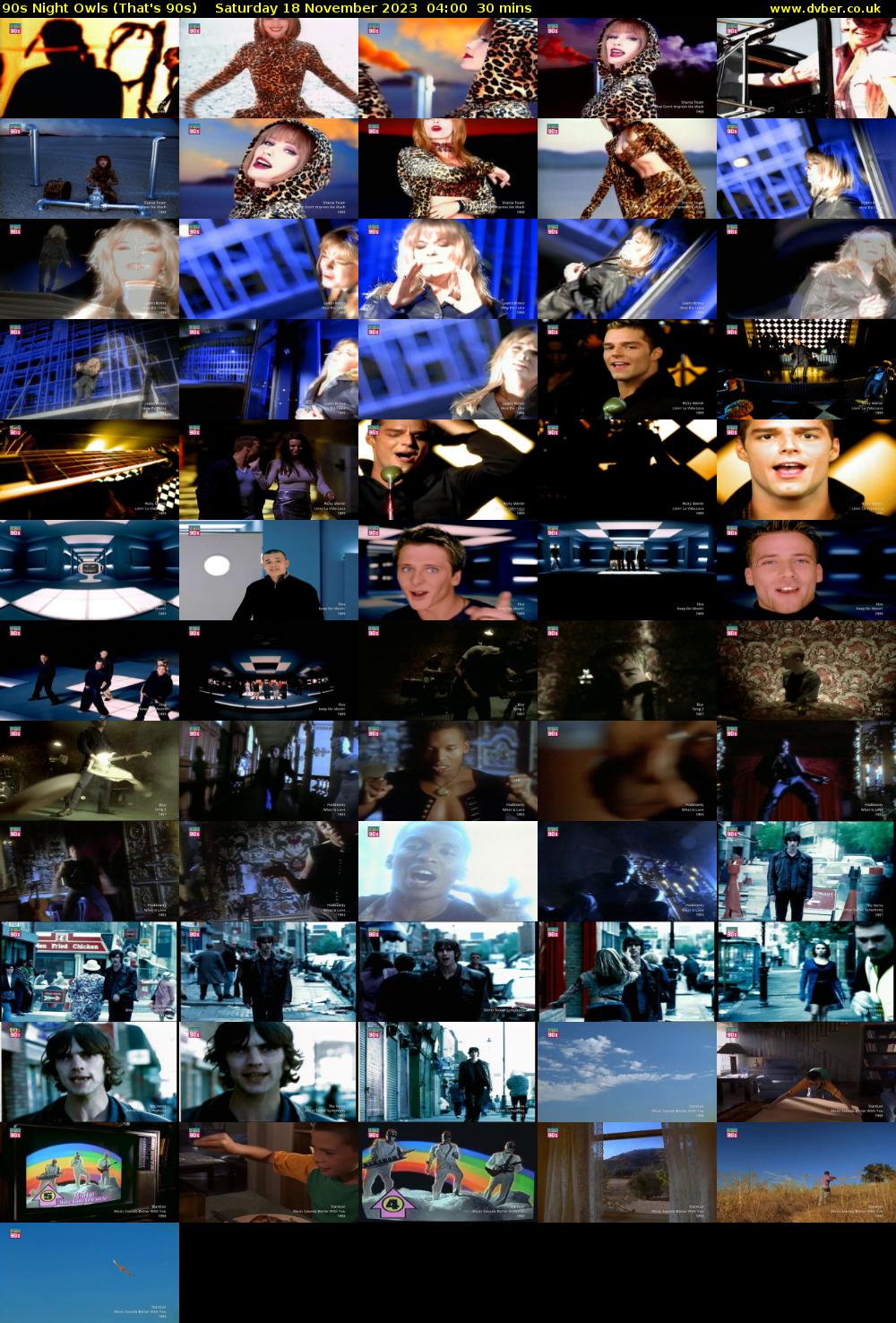 90s Night Owls (That's 90s) Saturday 18 November 2023 04:00 - 04:30