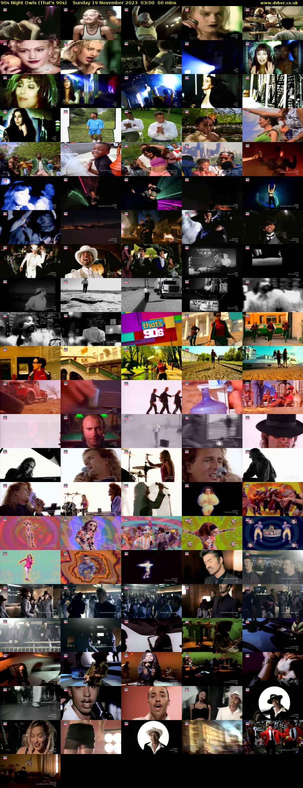90s Night Owls (That's 90s) Sunday 19 November 2023 03:00 - 04:00