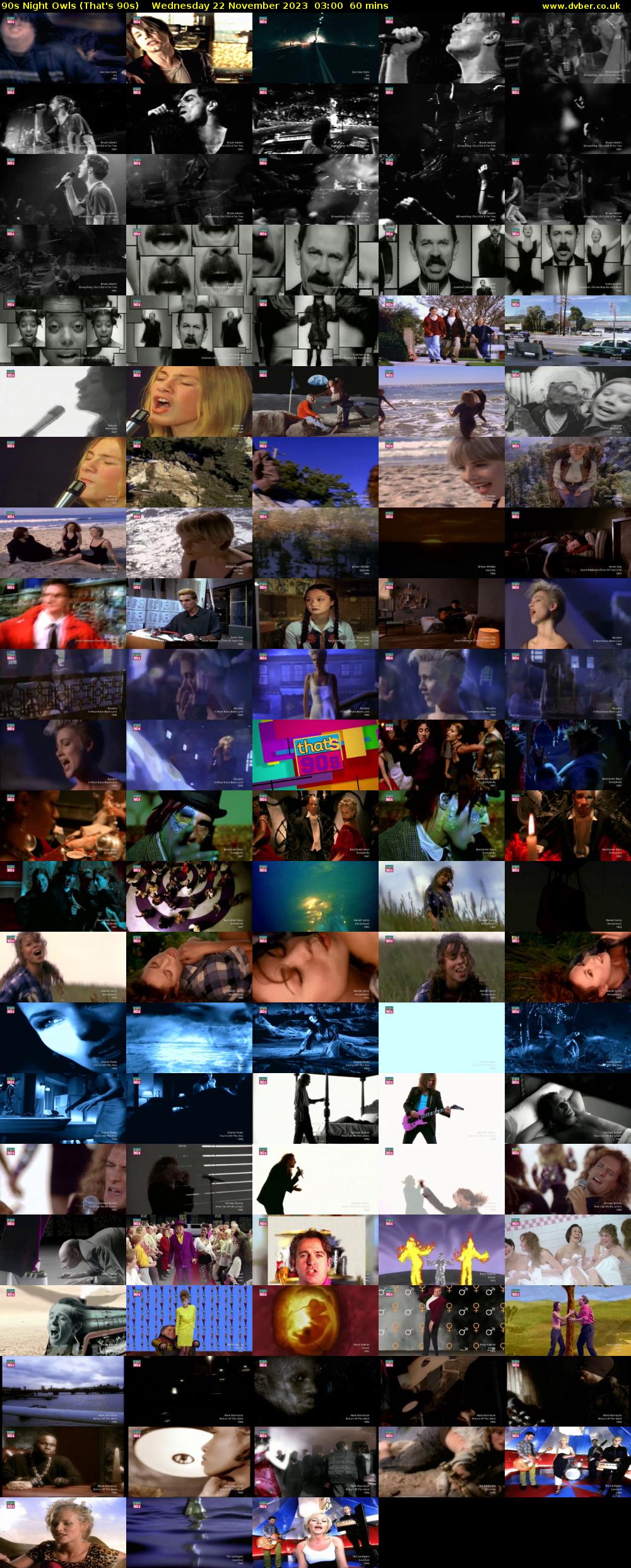 90s Night Owls (That's 90s) Wednesday 22 November 2023 03:00 - 04:00