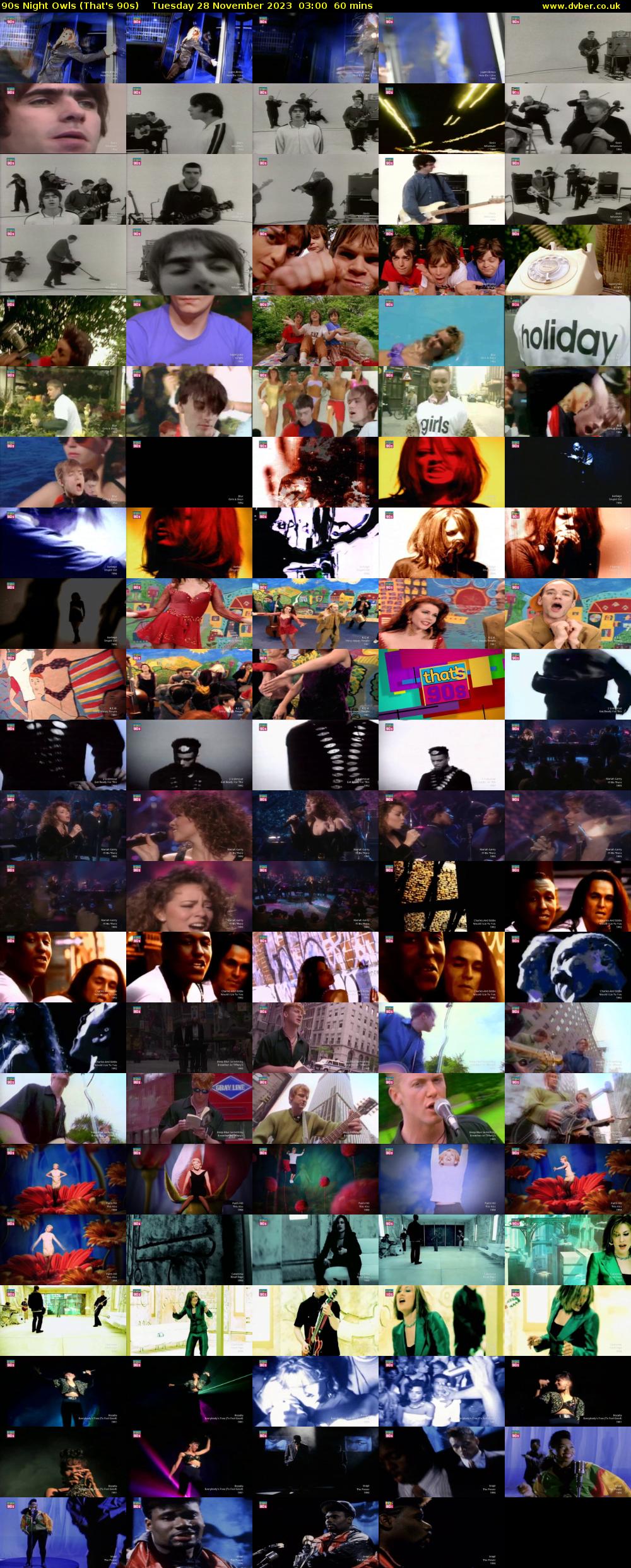 90s Night Owls (That's 90s) Tuesday 28 November 2023 03:00 - 04:00