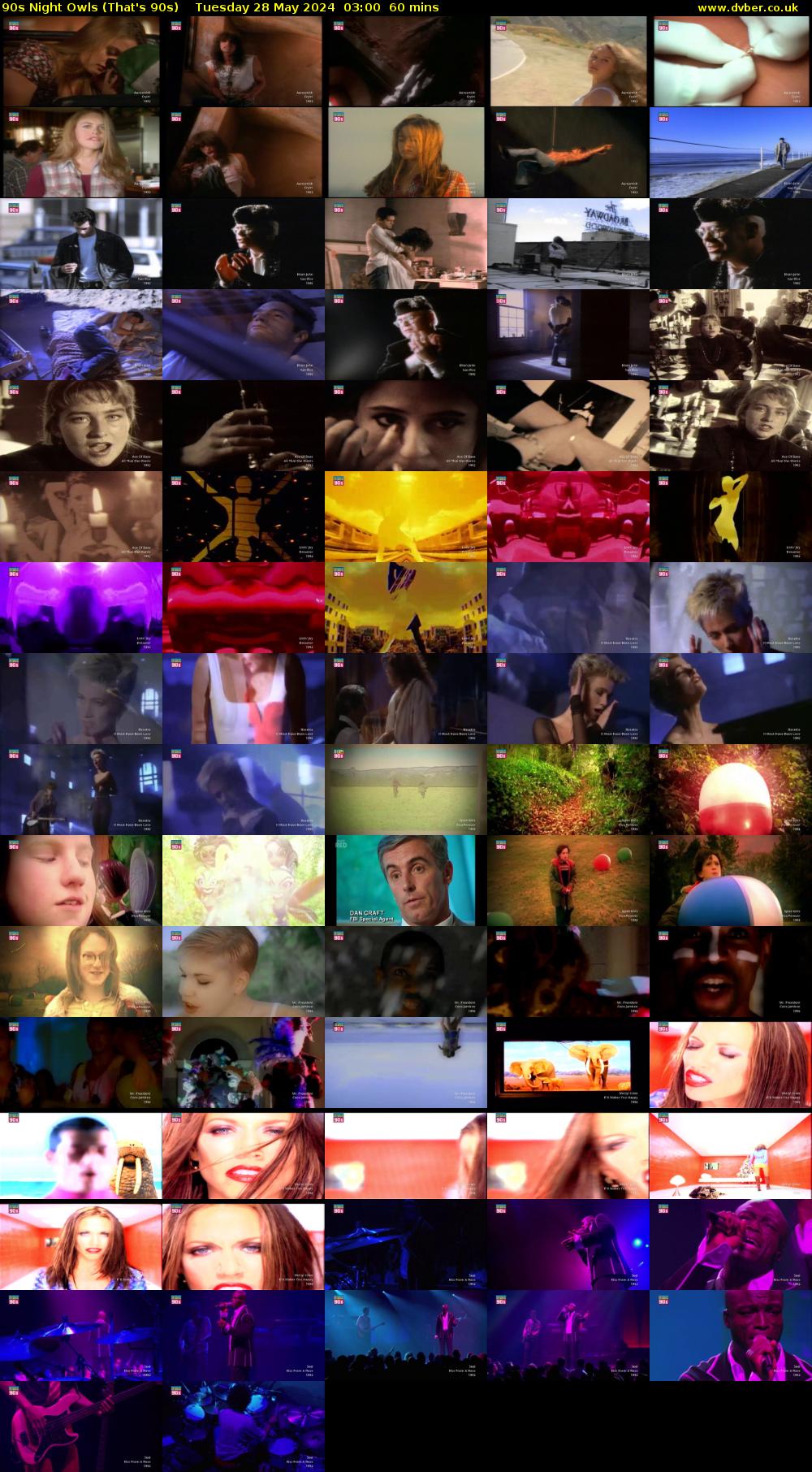 90s Night Owls (That's 90s) Tuesday 28 May 2024 03:00 - 04:00