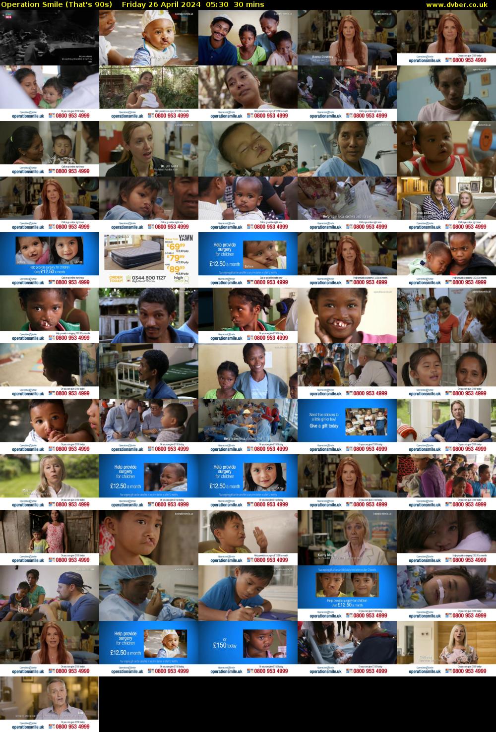 Operation Smile (That's 90s) Friday 26 April 2024 05:30 - 06:00
