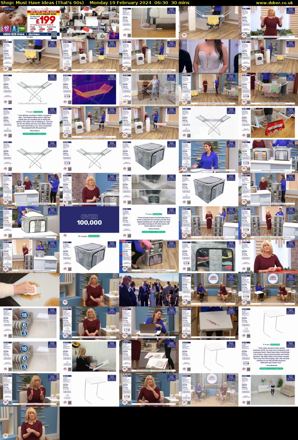 Shop: Must Have Ideas (That's 90s) Monday 19 February 2024 06:30 - 07:00