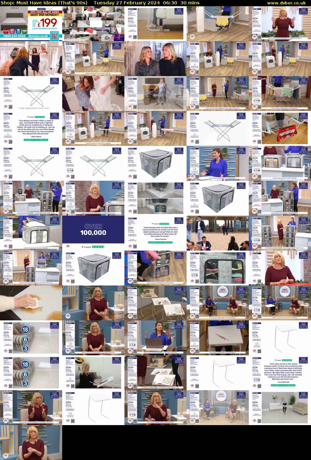 Shop: Must Have Ideas (That's 90s) Tuesday 27 February 2024 06:30 - 07:00