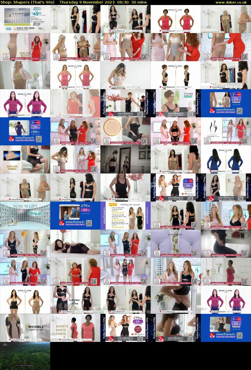 Shop: Shapers (That's 90s) Thursday 9 November 2023 06:30 - 07:00