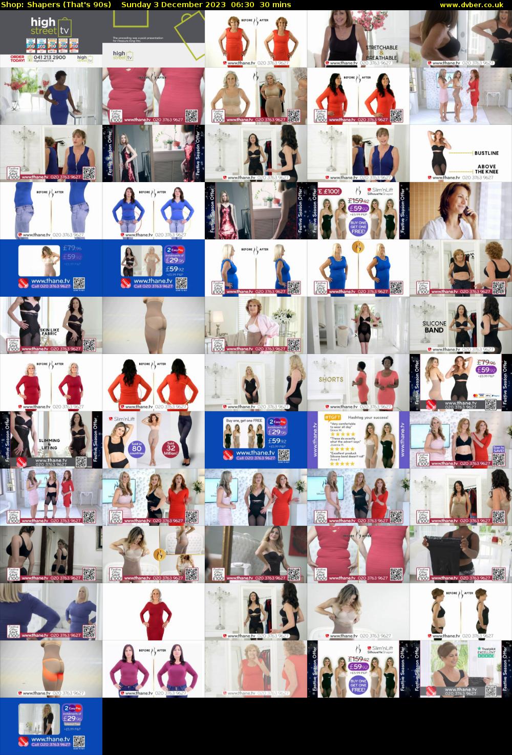 Shop: Shapers (That's 90s) Sunday 3 December 2023 06:30 - 07:00