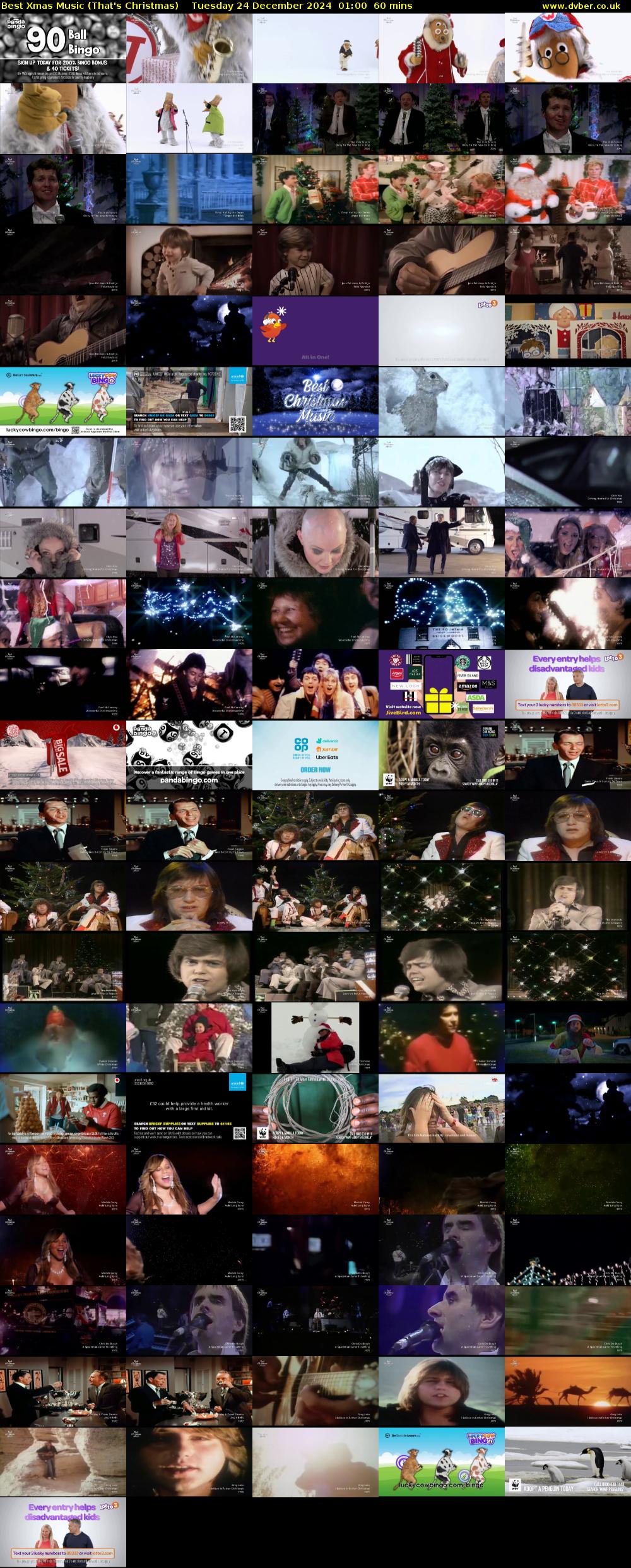 Best Xmas Music (That's Christmas) Tuesday 24 December 2024 01:00 - 02:00
