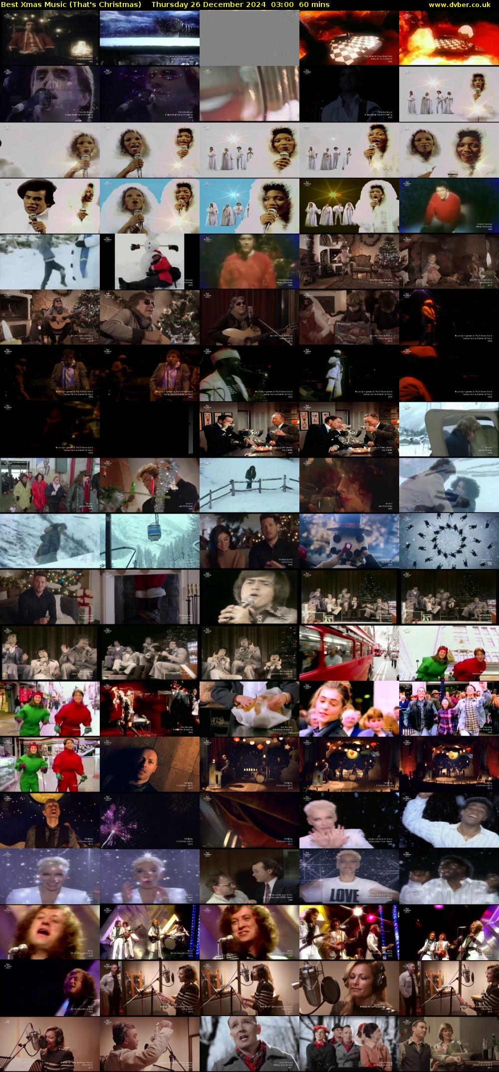 Best Xmas Music (That's Christmas) Thursday 26 December 2024 03:00 - 04:00