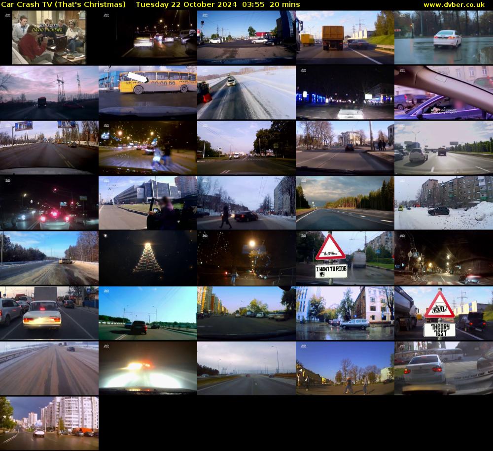 Car Crash TV (That's Christmas) Tuesday 22 October 2024 03:55 - 04:15