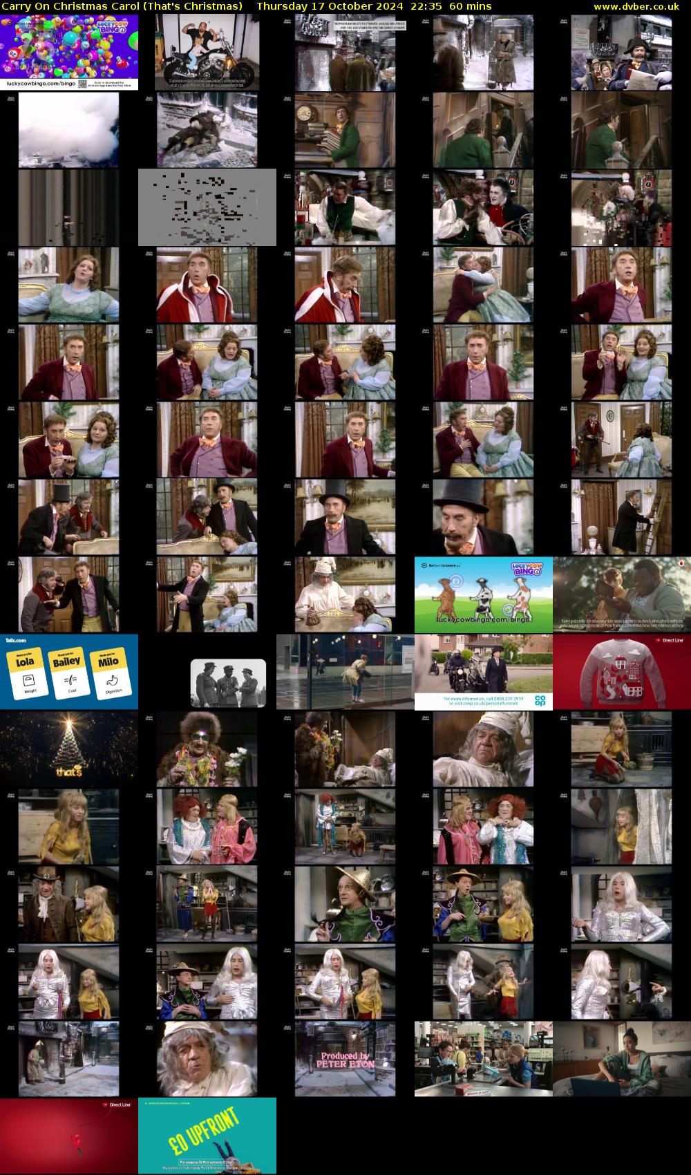 Carry On Christmas Carol (That's Christmas) Thursday 17 October 2024 22:35 - 23:35