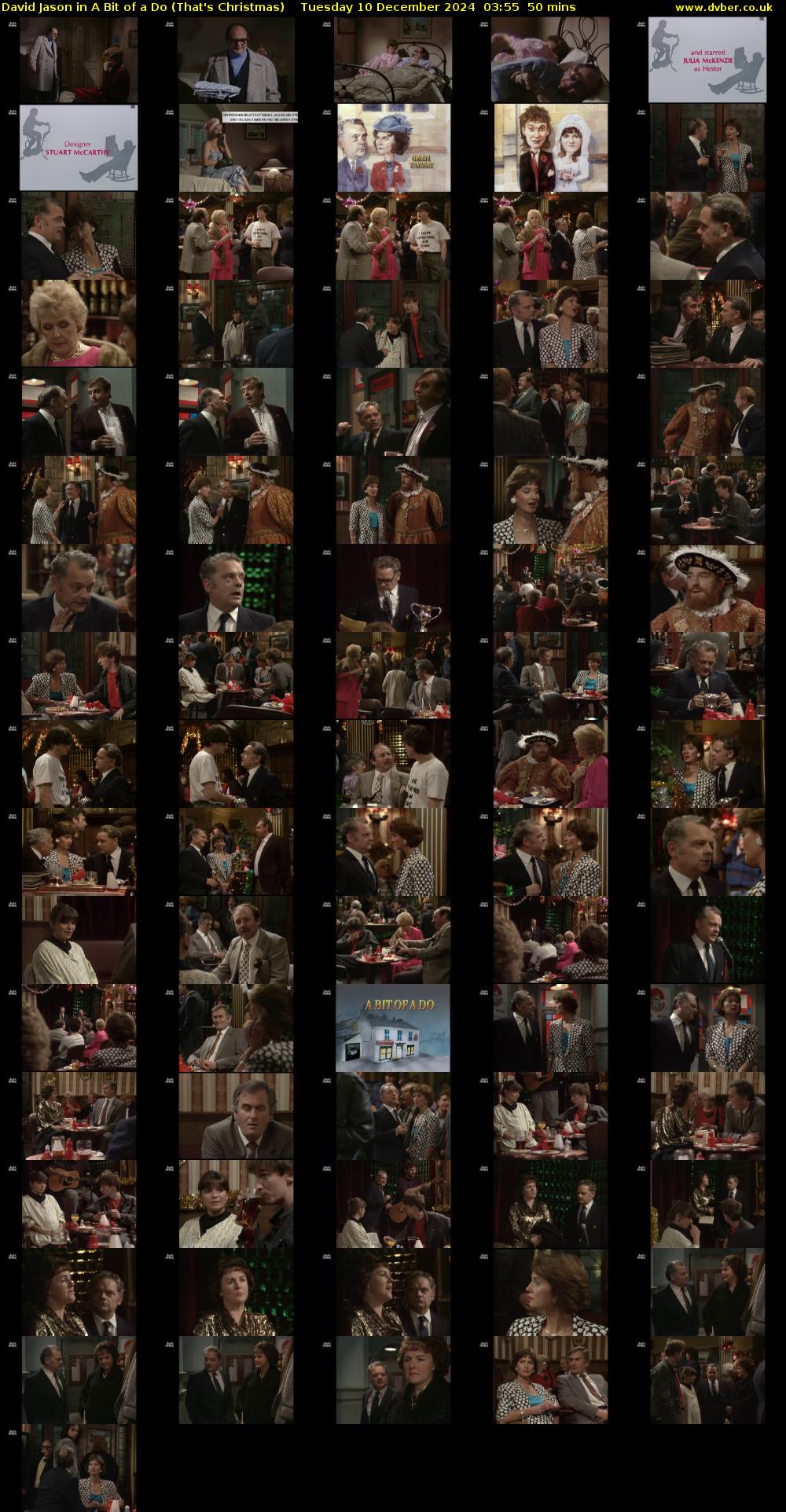 David Jason in A Bit of a Do (That's Christmas) Tuesday 10 December 2024 03:55 - 04:45