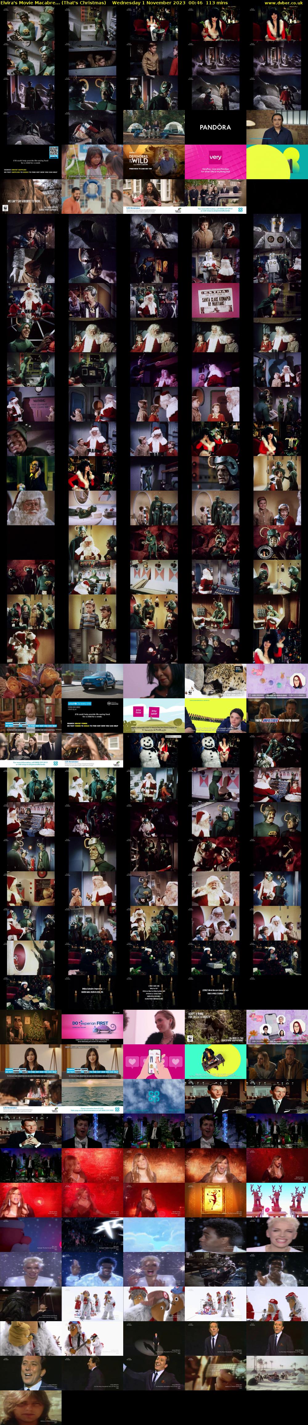 Elvira's Movie Macabre... (That's Christmas) Wednesday 1 November 2023 00:46 - 02:39