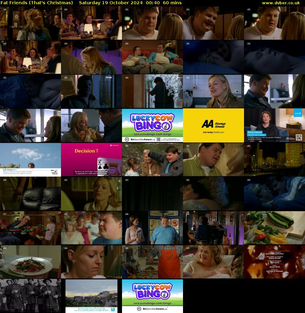 Fat Friends (That's Christmas) Saturday 19 October 2024 00:40 - 01:40
