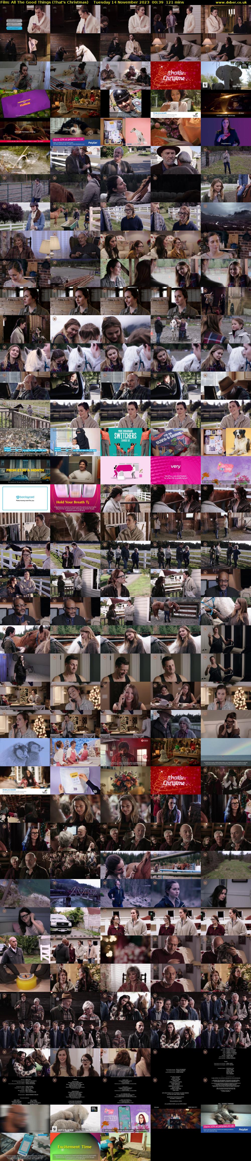 Film: All The Good Things (That's Christmas) Tuesday 14 November 2023 00:39 - 02:40