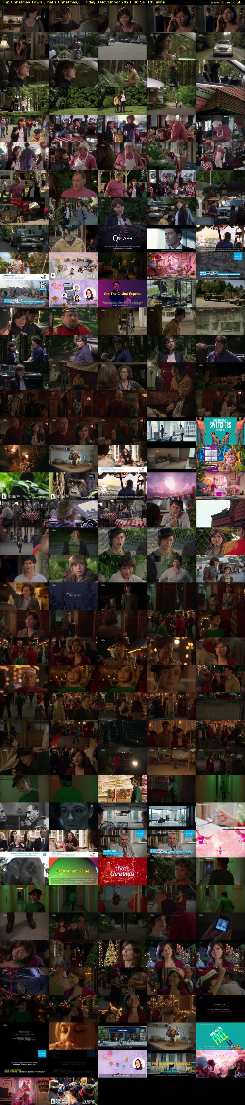 Film: Christmas Town (That's Christmas) Friday 3 November 2023 00:54 - 02:37
