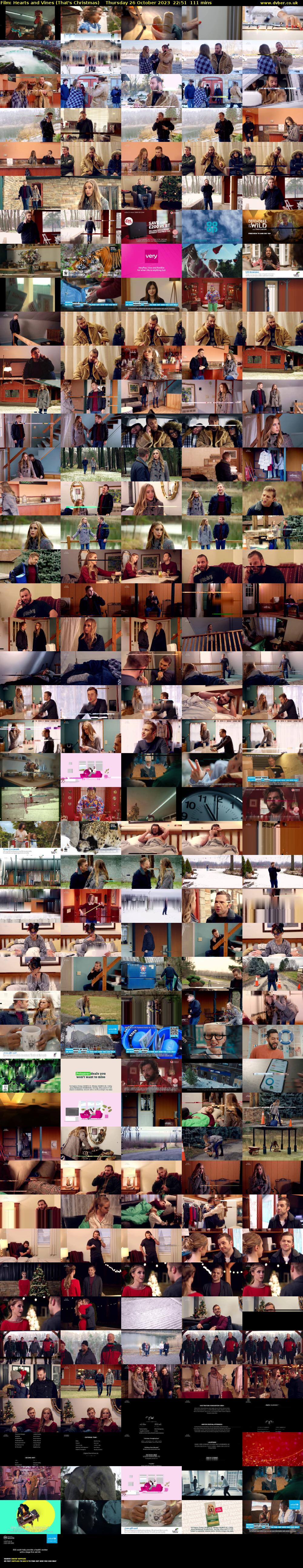 Film: Hearts and Vines (That's Christmas) Thursday 26 October 2023 22:51 - 00:42