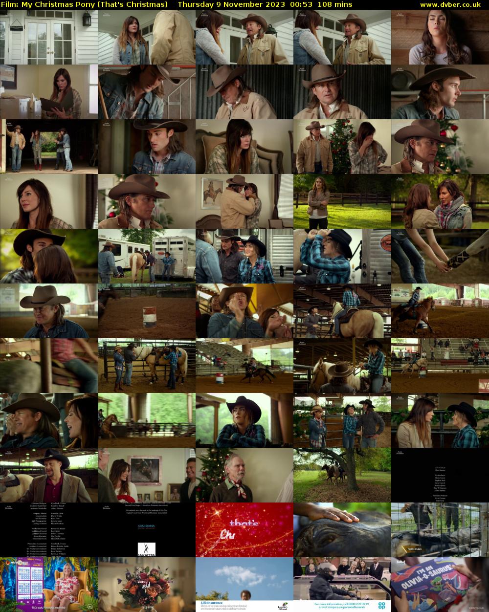 Film: My Christmas Pony (That's Christmas) Thursday 9 November 2023 00:53 - 02:41