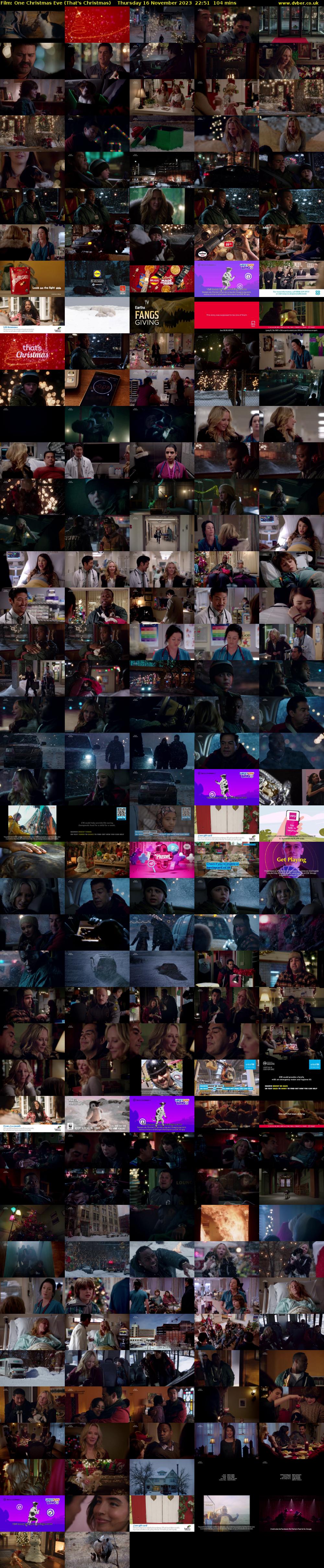 Film: One Christmas Eve (That's Christmas) Thursday 16 November 2023 22:51 - 00:35