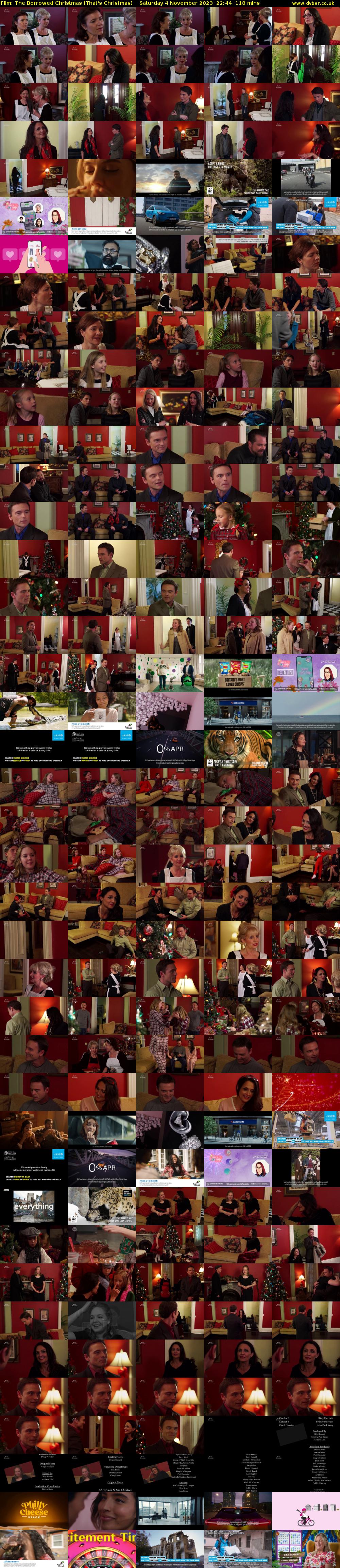 Film: The Borrowed Christmas (That's Christmas) Saturday 4 November 2023 22:44 - 00:42