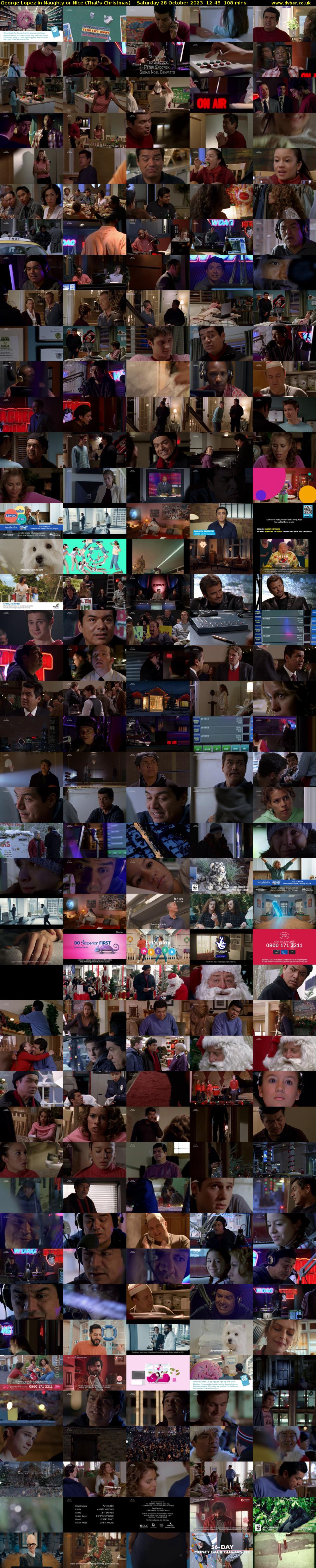 George Lopez in Naughty or Nice (That's Christmas) Saturday 28 October 2023 12:45 - 14:33