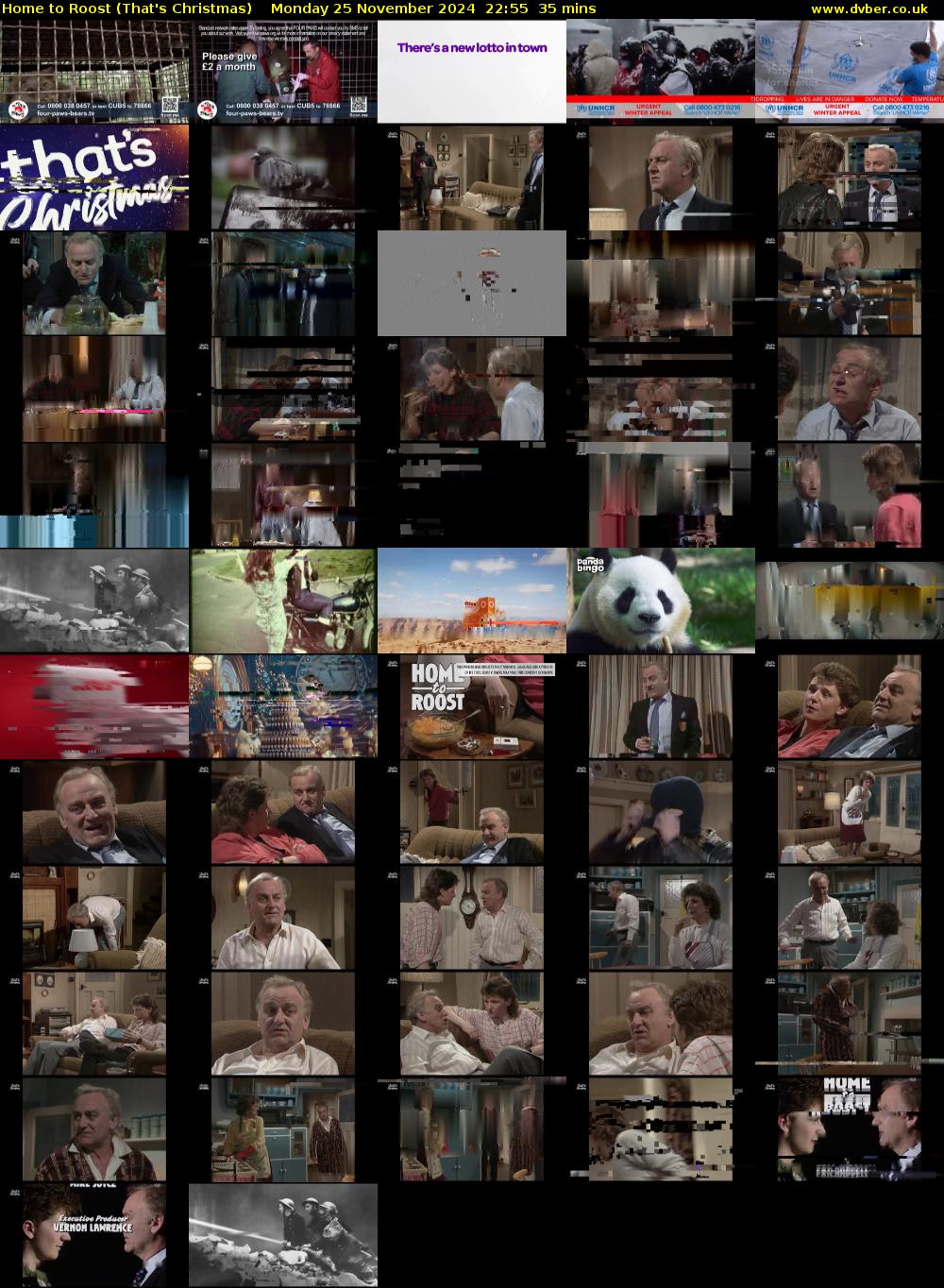 Home to Roost (That's Christmas) Monday 25 November 2024 22:55 - 23:30