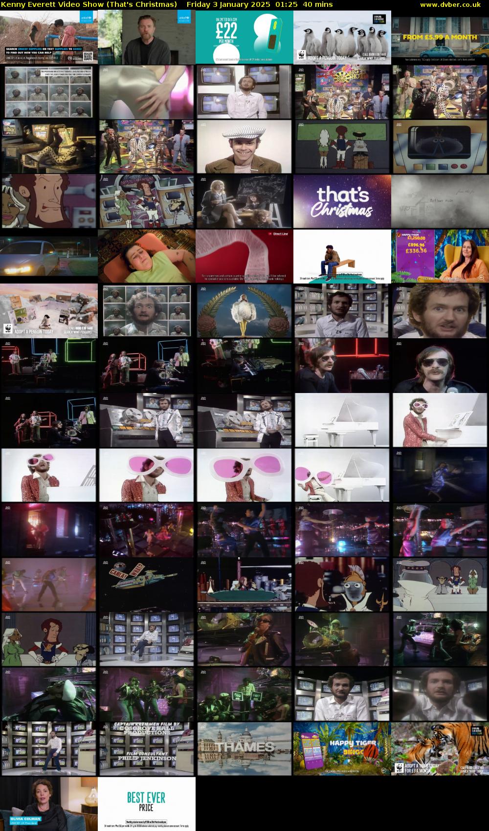 Kenny Everett Video Show (That's Christmas) Friday 3 January 2025 01:25 - 02:05