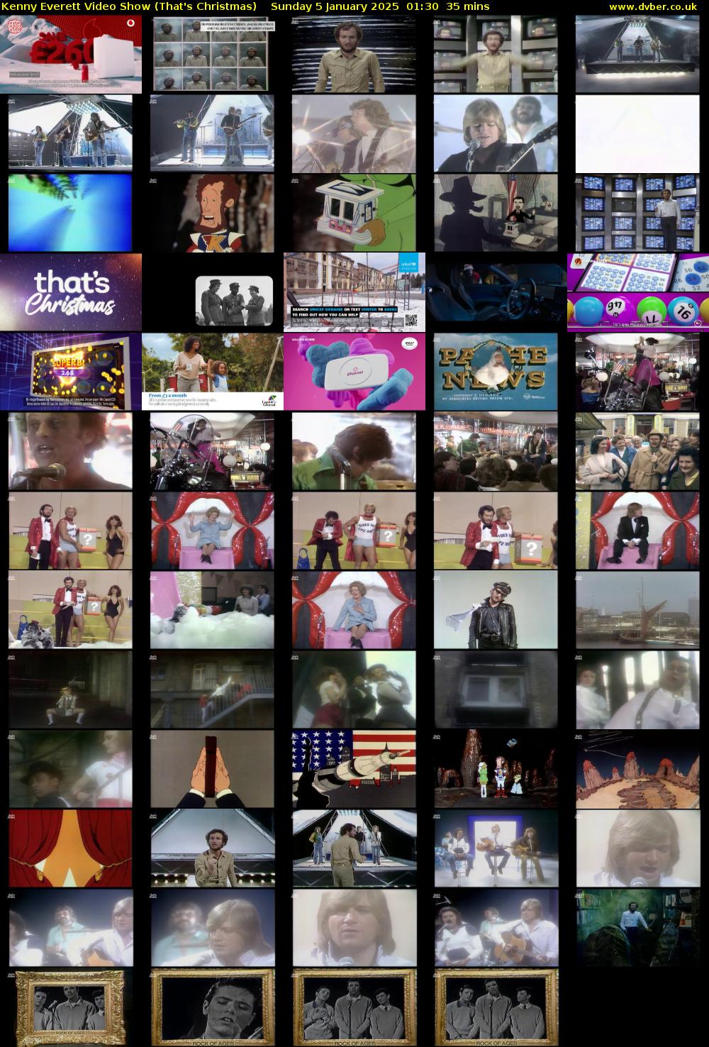 Kenny Everett Video Show (That's Christmas) Sunday 5 January 2025 01:30 - 02:05
