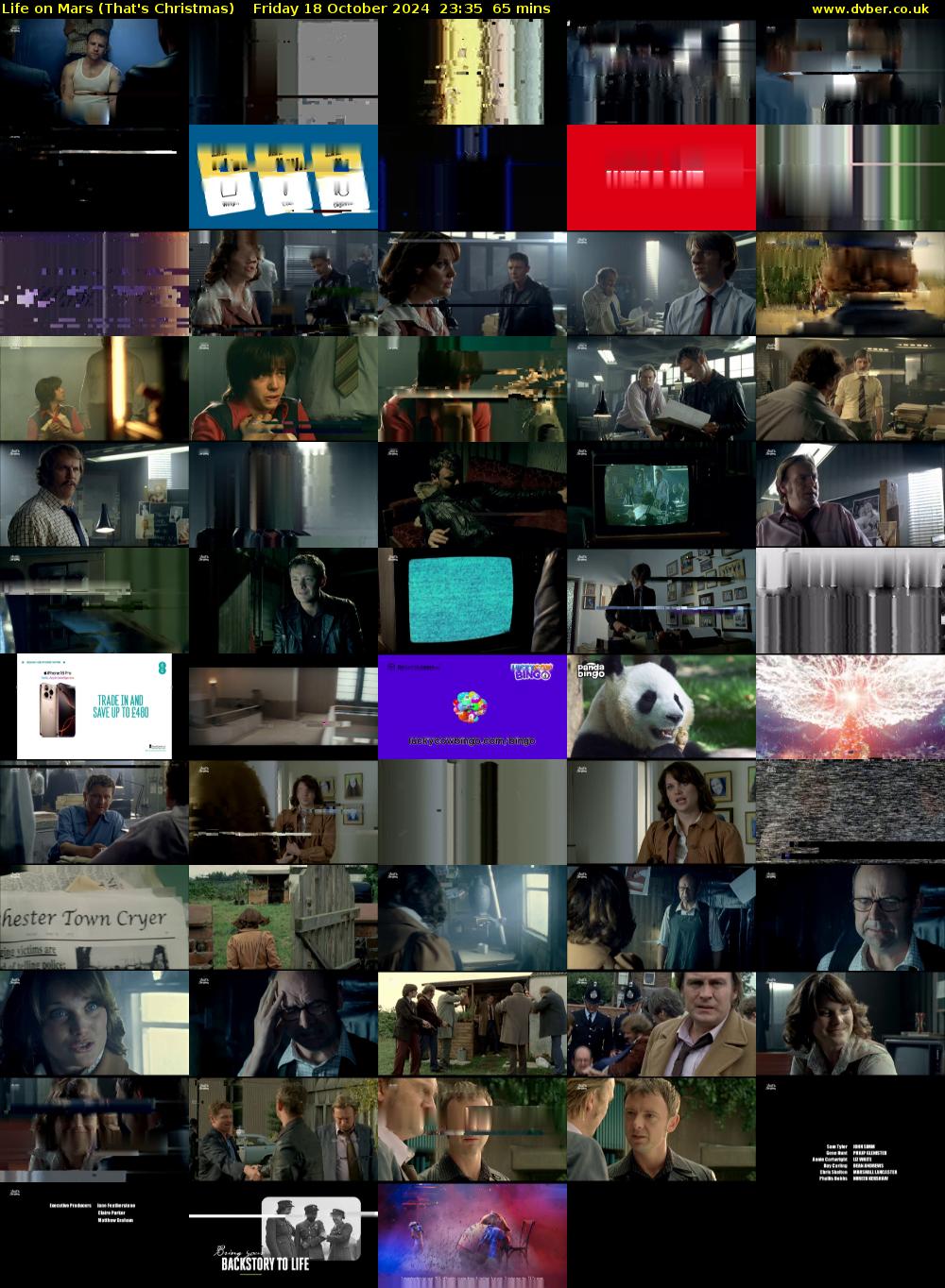Life on Mars (That's Christmas) Friday 18 October 2024 23:35 - 00:40