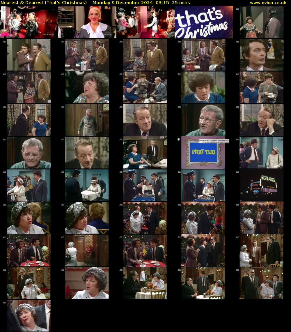 Nearest & Dearest (That's Christmas) Monday 9 December 2024 03:15 - 03:40
