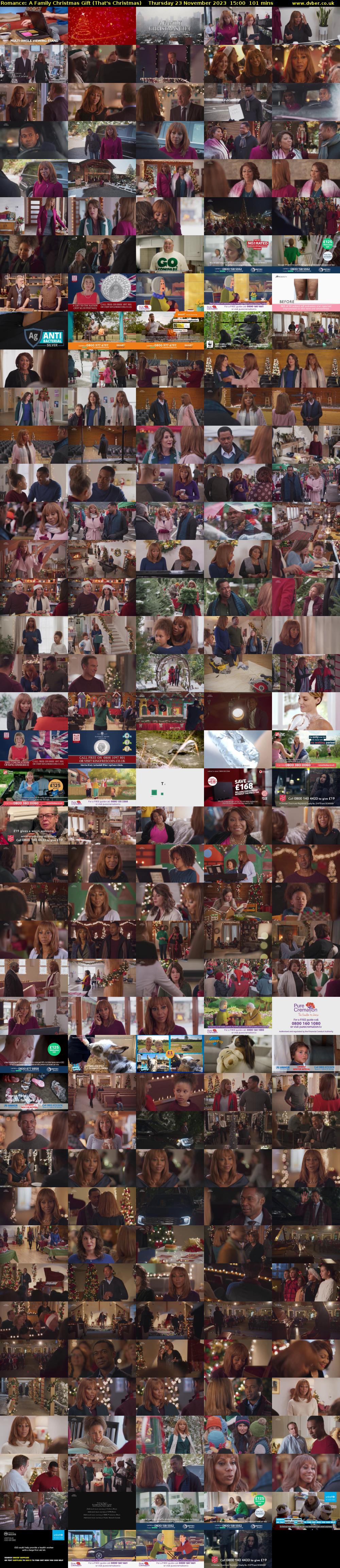 Romance: A Family Christmas Gift (That's Christmas) Thursday 23 November 2023 15:00 - 16:41