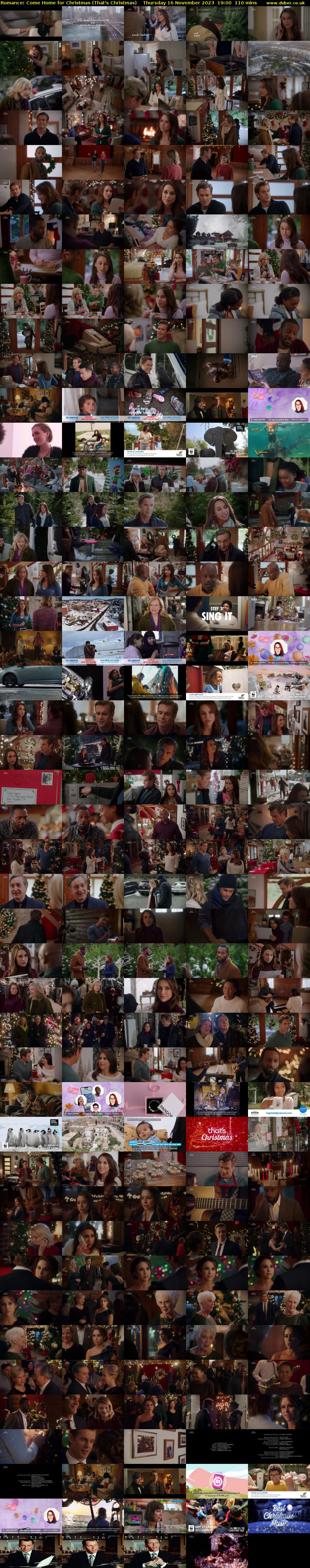 Romance: Come Home for Christmas (That's Christmas) Thursday 16 November 2023 19:00 - 20:50