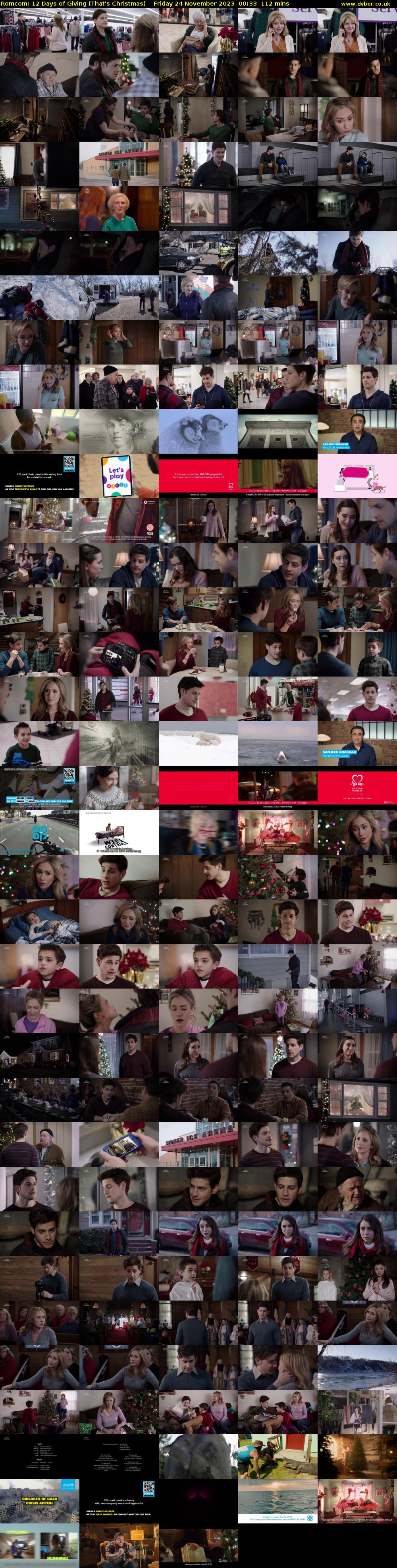 Romcom: 12 Days of Giving (That's Christmas) Friday 24 November 2023 00:33 - 02:25