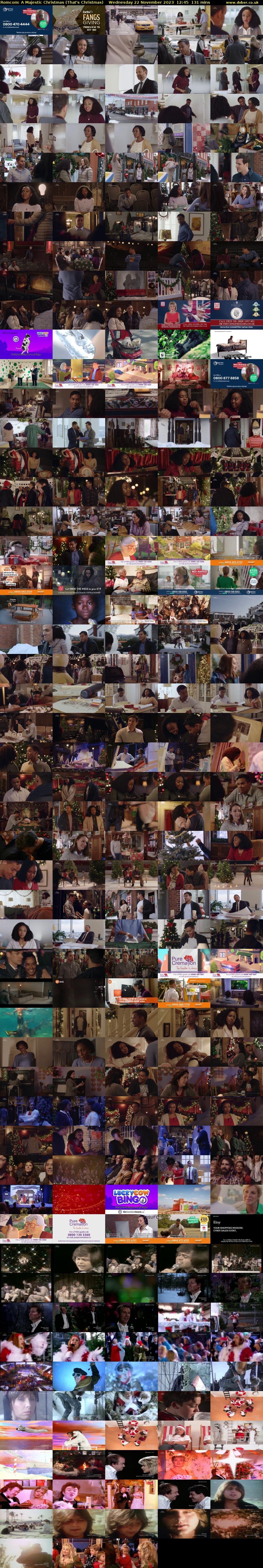 Romcom: A Majestic Christmas (That's Christmas) Wednesday 22 November 2023 12:45 - 14:56