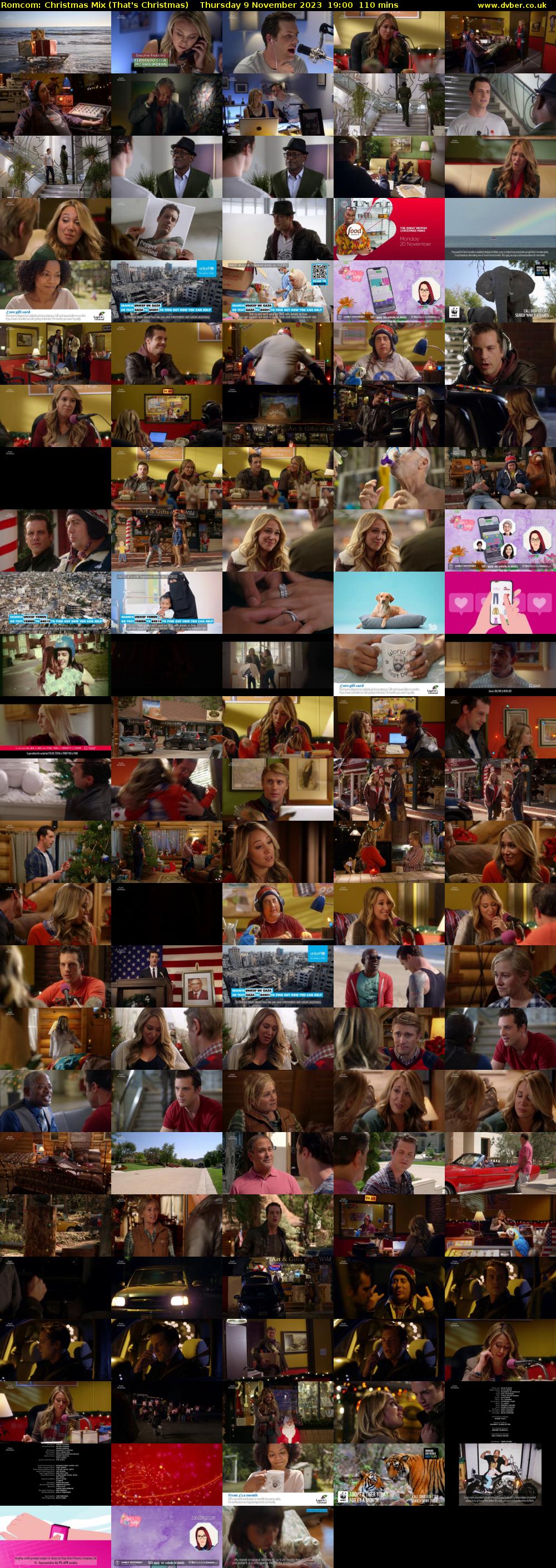 Romcom: Christmas Mix (That's Christmas) Thursday 9 November 2023 19:00 - 20:50