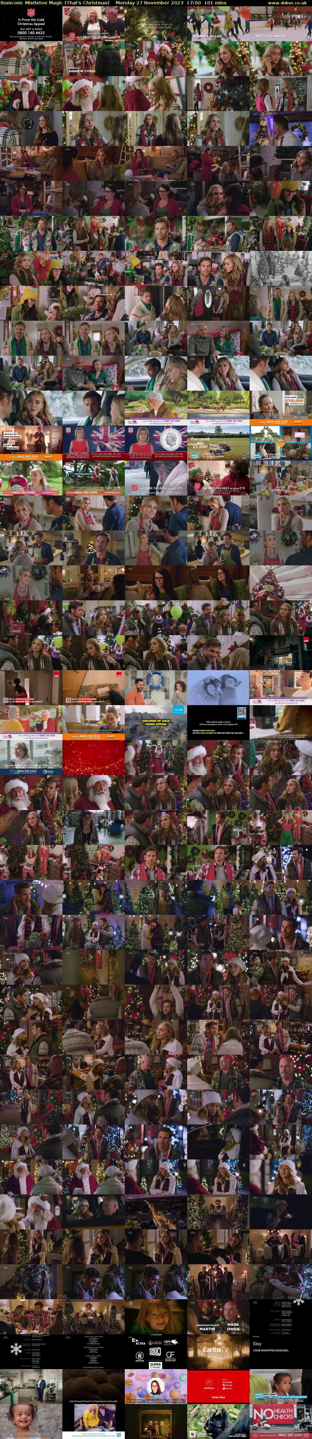 Romcom: Mistletoe Magic (That's Christmas) Monday 27 November 2023 17:00 - 18:41