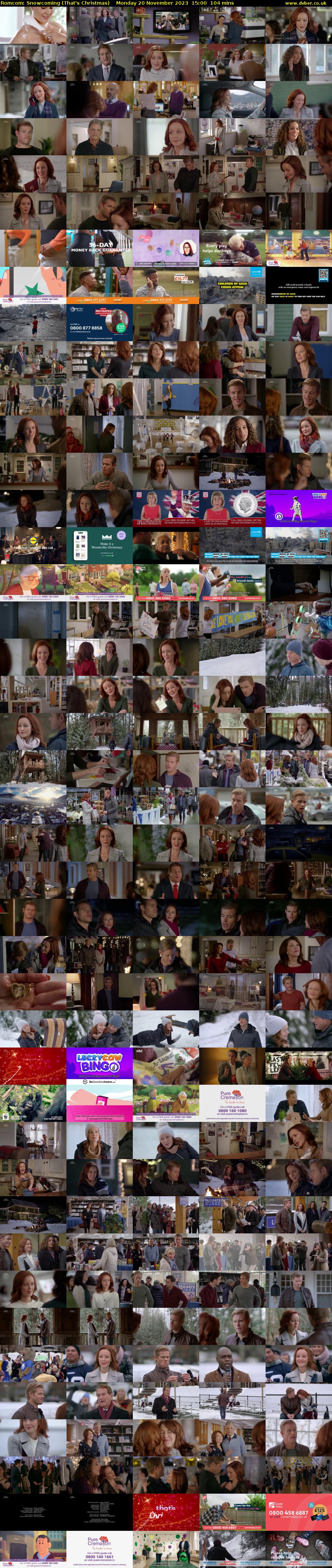 Romcom: Snowcoming (That's Christmas) Monday 20 November 2023 15:00 - 16:44