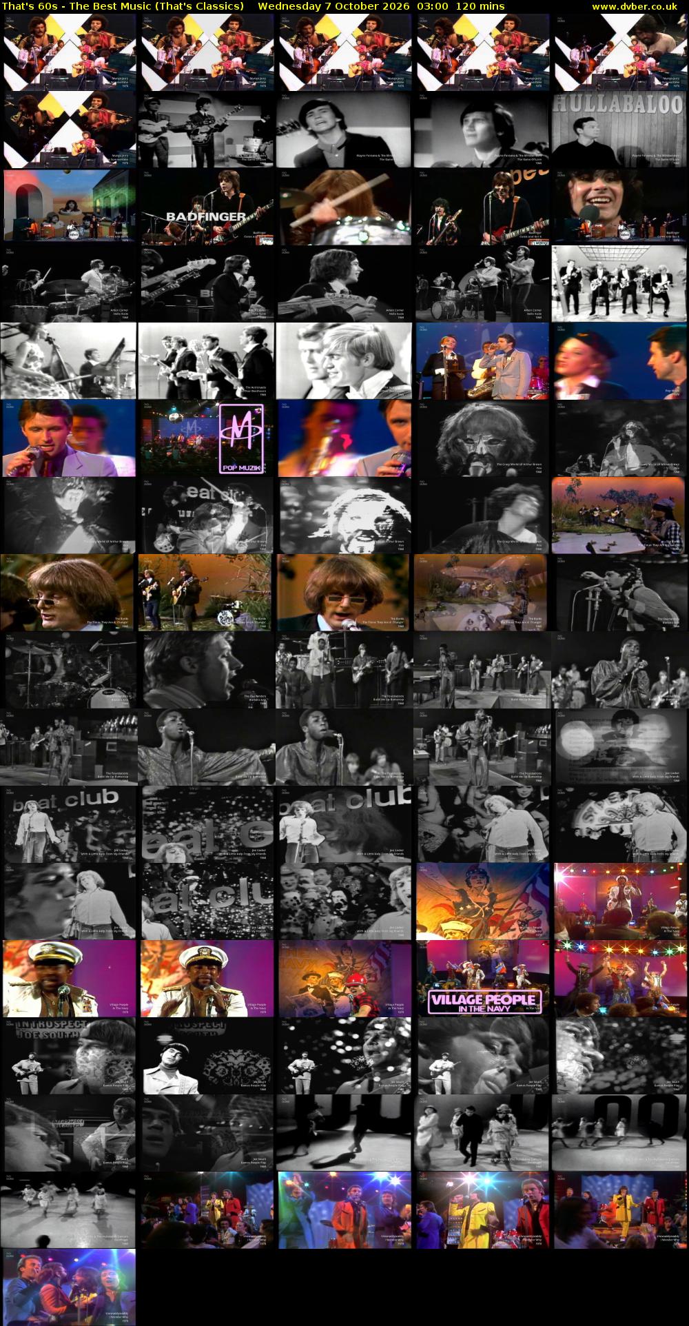 That's 60s - The Best Music (That's Classics) Wednesday 7 October 2026 03:00 - 05:00