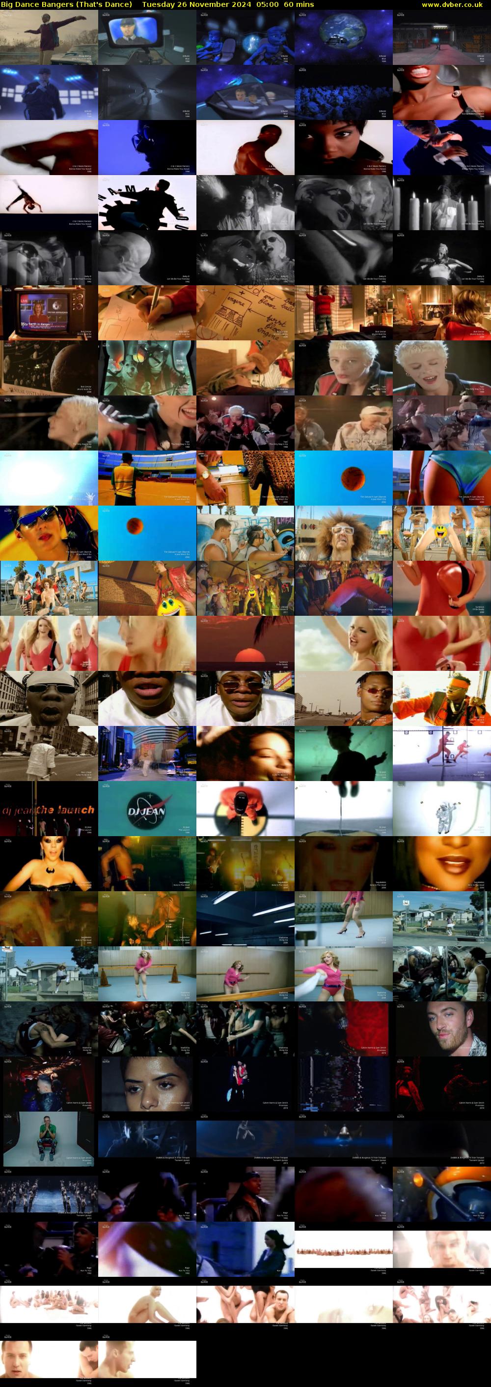 Big Dance Bangers (That's Dance) Tuesday 26 November 2024 05:00 - 06:00