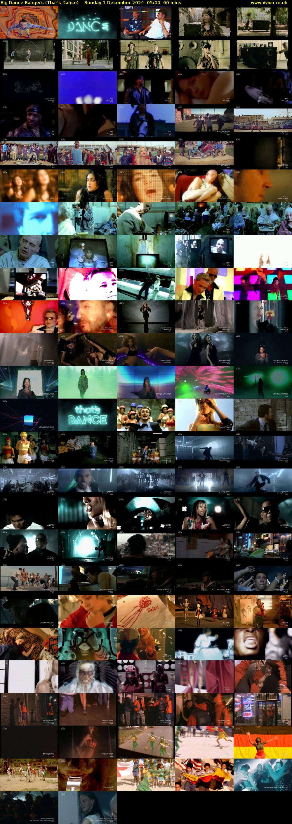 Big Dance Bangers (That's Dance) Sunday 1 December 2024 05:00 - 06:00