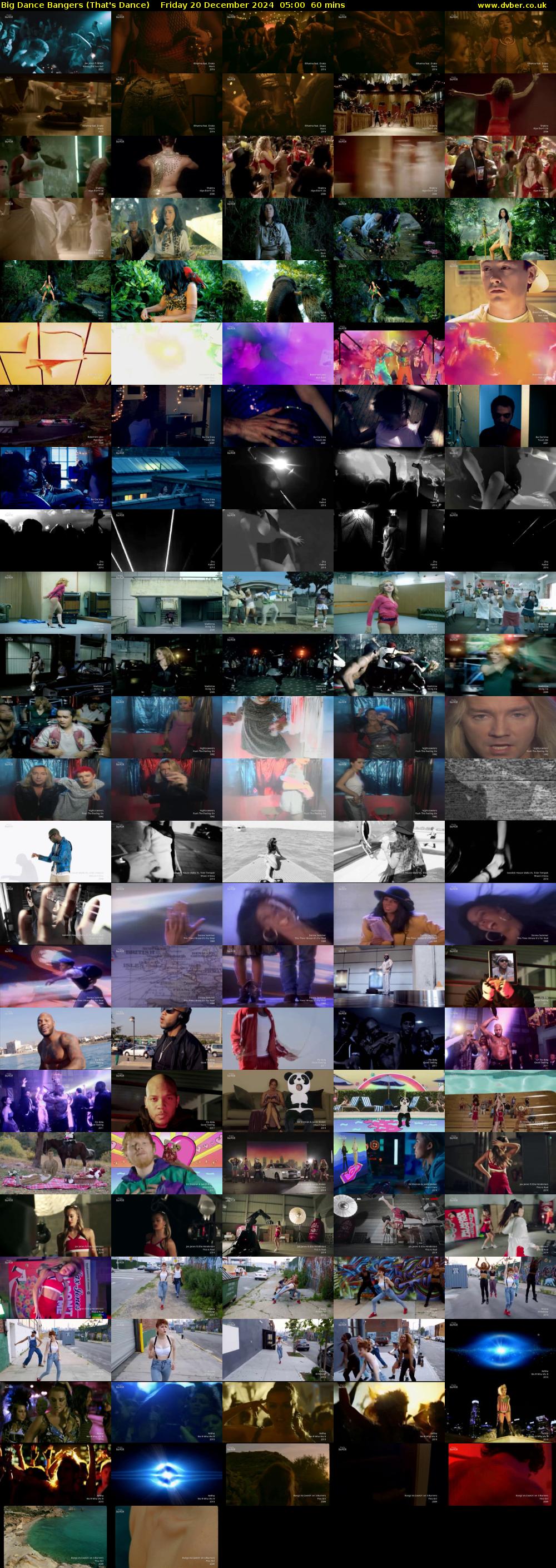 Big Dance Bangers (That's Dance) Friday 20 December 2024 05:00 - 06:00