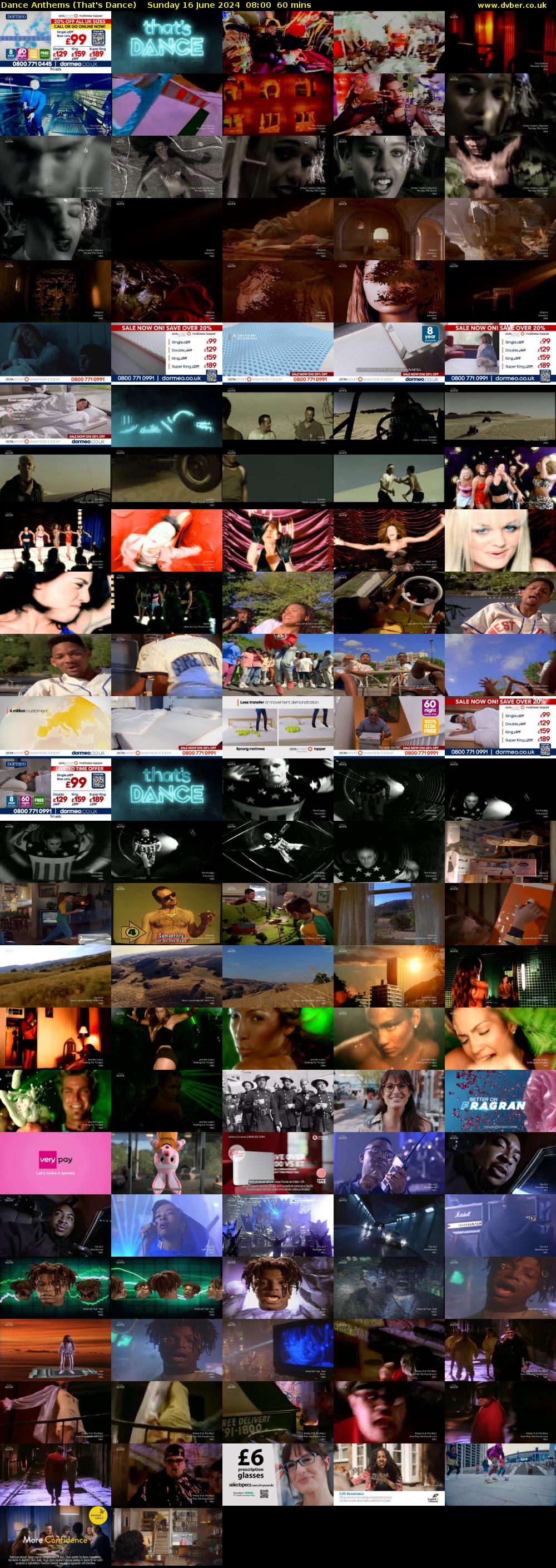 Dance Anthems (That's Dance) Sunday 16 June 2024 08:00 - 09:00