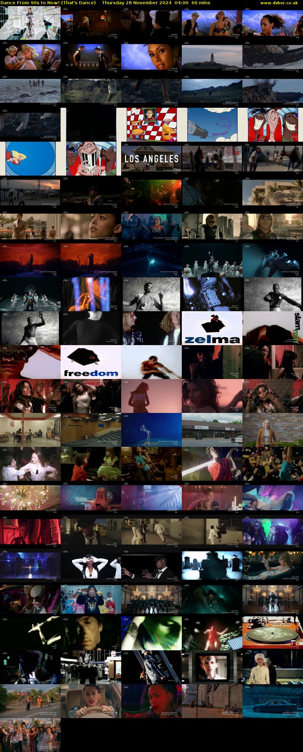 Dance From 90s to Now! (That's Dance) Thursday 28 November 2024 04:00 - 05:00