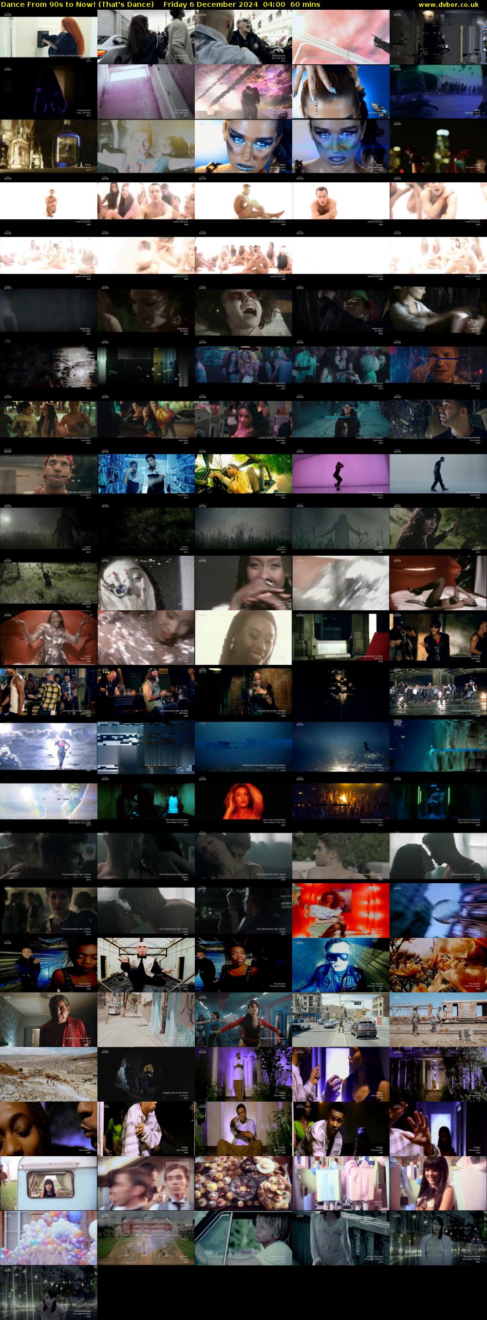 Dance From 90s to Now! (That's Dance) Friday 6 December 2024 04:00 - 05:00