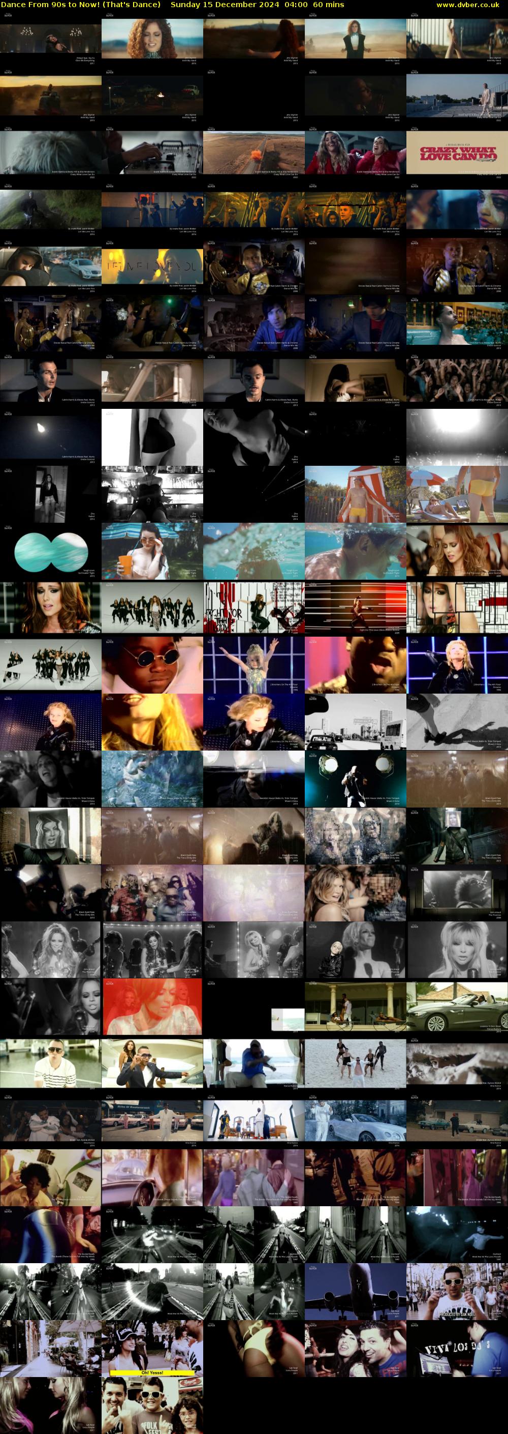 Dance From 90s to Now! (That's Dance) Sunday 15 December 2024 04:00 - 05:00