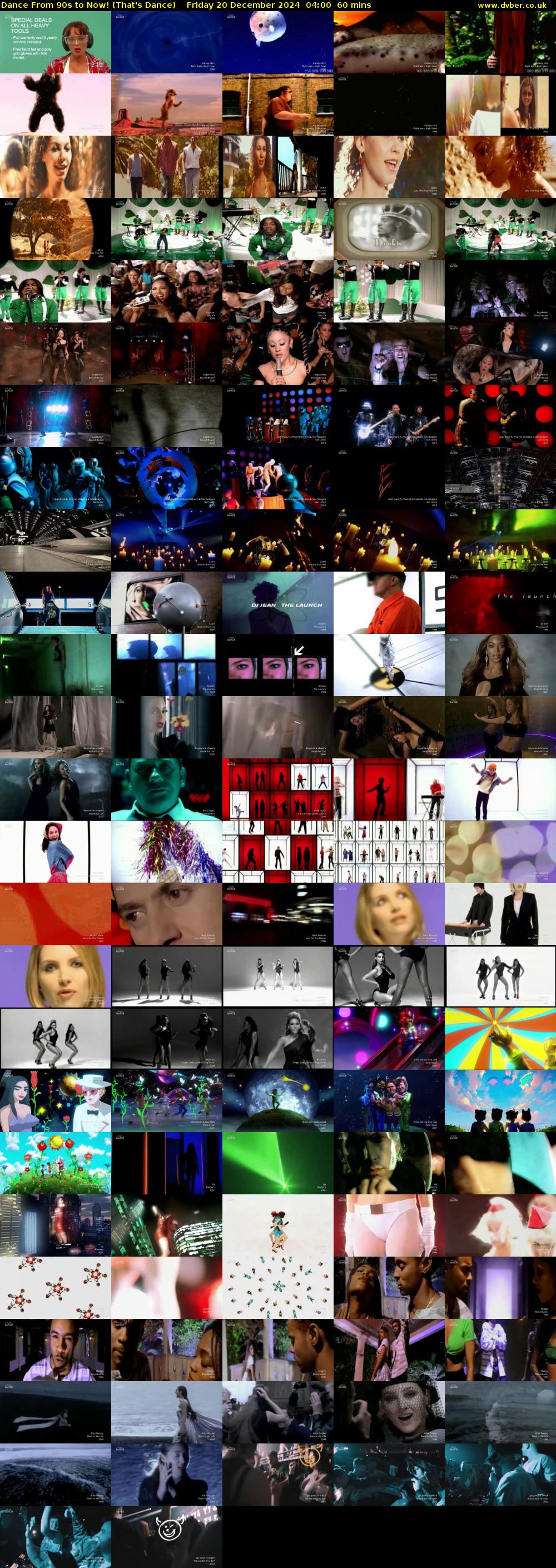 Dance From 90s to Now! (That's Dance) Friday 20 December 2024 04:00 - 05:00